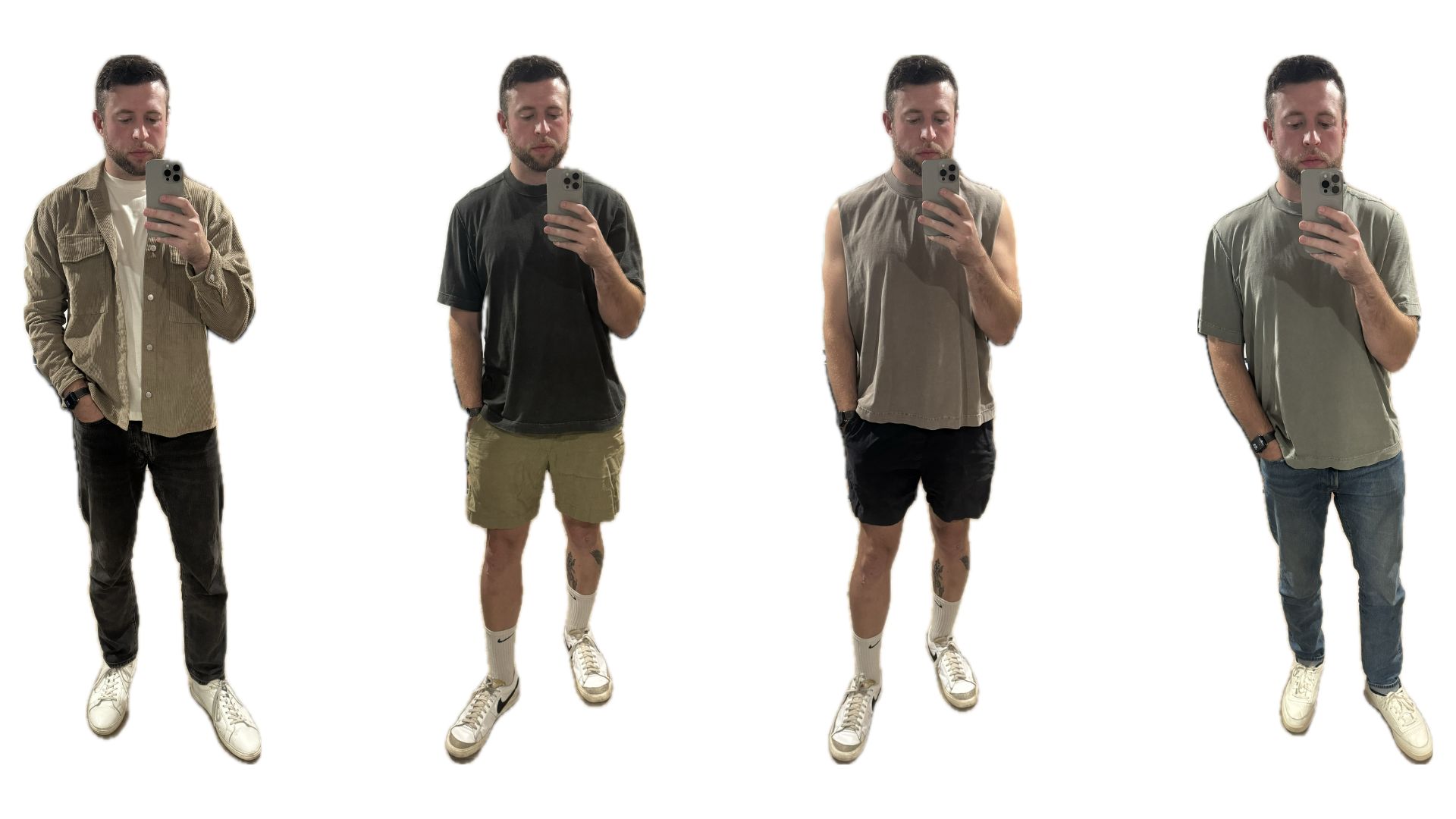 A few examples of men's fashion